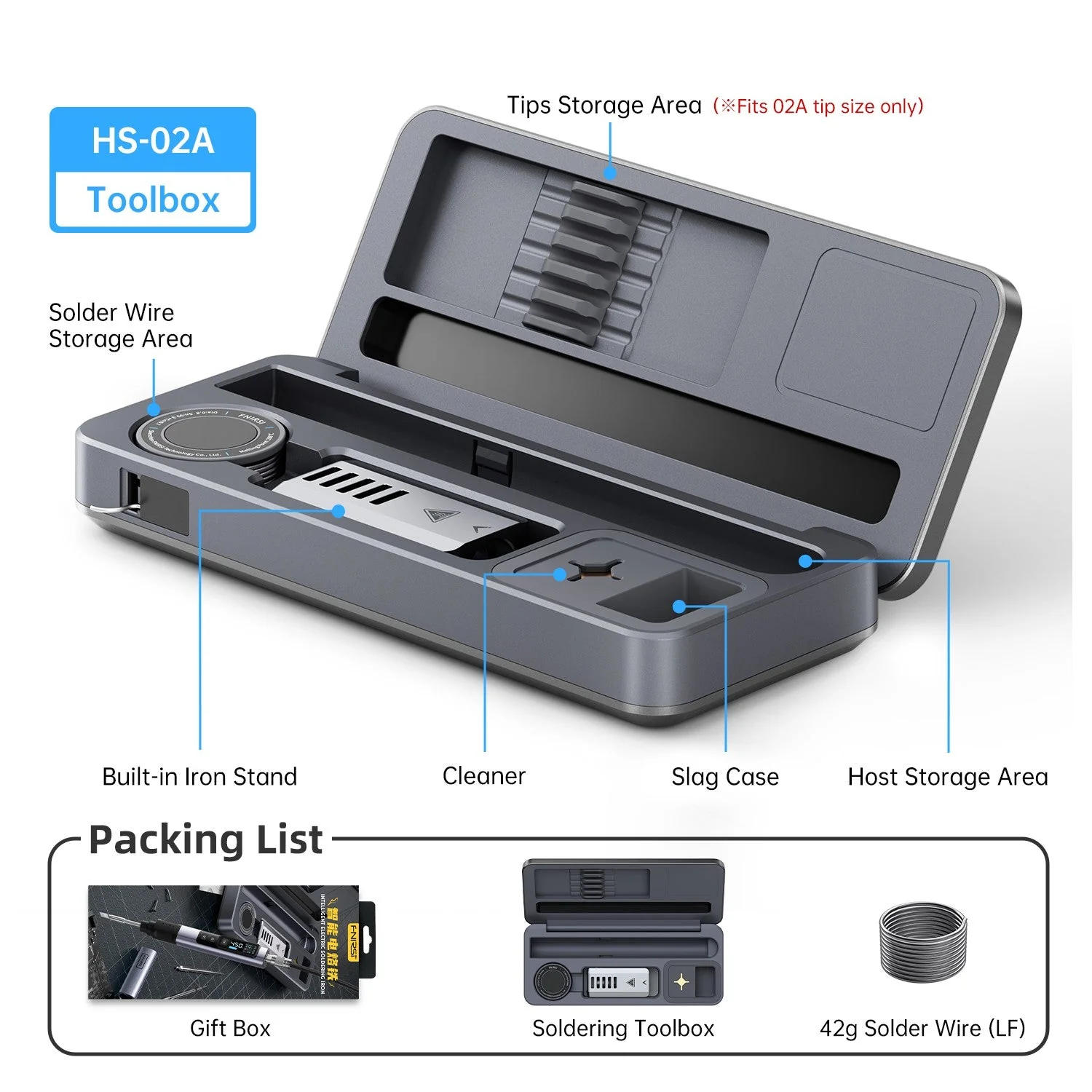 FNIRSI® HS-02 Soldering Iron Accessories - Image 4