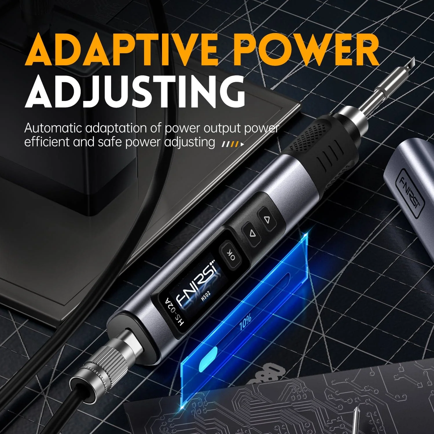 FNIRSI® HS-02 Intelligent Soldering Iron - Image 5